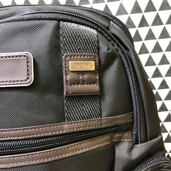 ?Tumi Bags Tumi Mens Backpack Alpha 3 Ballistic Nylon Large Capacity Backpack main image 4